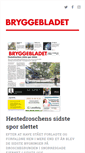 Mobile Screenshot of bryggebladet.dk